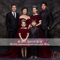 981 sale 2020 New Year Exhibition New Photo Studio theme family portrait clothing family photo dress