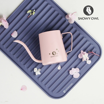 Xueang Coffee MAT kitchen non-slip mat drain mat bar table mat water filter mat silicone mat water insulation mat heat resistant