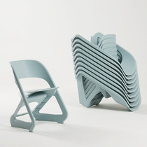 Nordic net red ins office chair stackable meeting chair dining chair outdoor negotiation white hotel exhibition chair