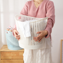 RIMBOR Bright Treasure light luxury dirty clothes basket living room toys clothing storage basket bathroom laundry basket household