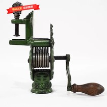 Folk antiques ironware miscellaneous metal old objects old metal hand-shaking coffee machine medicinal materials slicing machine