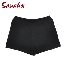 Sansha Sansha female ballet shape classical folk dance three-point practice shorts V waist high elasticity D066C