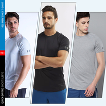 Andrema UA MK-1 men running exercise fitness slim breathable quick-drying short sleeve T-shirt 1306428