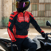 a star motorcycle summer mesh riding suit mm93 Marquis joint motorcycle male rider anti-fall breathable equipment