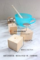 Baking cake decorative tools pure hand made homemade 4 8 - 5CM or so log framed pile one