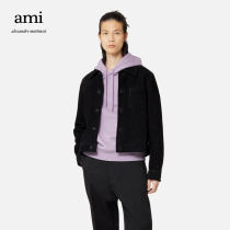 AMI Unisex 22 Fall Winter New Love Cotton Casual Hooded Heavyweight Sweatshirt
