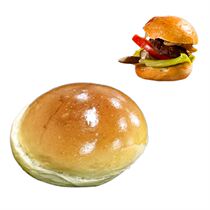 Hamburger Bread Bread Breakfast Family Blank Large Semi-finished Round Sesame Whole Wheat Mini Burger Skin