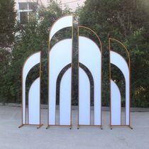 New wedding props Lifetime screen Bohemia wedding background decoration stage decoration wrought iron Phantom