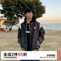 OFFBORD Baseball Clothing Jacket Men Spring and Autumn 2021 New Japanese Vintage Loose Jacket ins Harbor Style