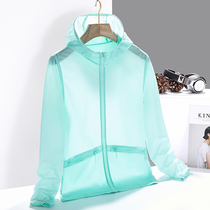 Sunscreen womens anti-UV summer light thin 2021 New Ice Silk Thin Foreign Air Fashion Long Sleeve Cardiovert Jacket