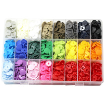 Treasure towel button mouth water childrens clothing button jumpsuit spring and summer four-button plastic Hualian T3T5T8 button secret button