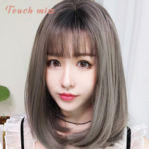 TOUCH MISS wig Female medium long long curly hair Big waves Sweet cute clavicle from natural full headgear