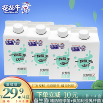 Huahuaniu Yasuo Yasuo Yuco Yitu Yifu Yasuo Yasuo Yasuo Yasuo Yasuo Yasuo Yasuo Yasuo Yasuo 458g * 4 boxes of original fermented milk probiotics breakfast milk yogurt containing milk beverage