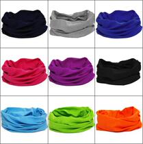 Cross-border solid color outdoor seamless variety magic headscarf men and women bicycle riding headscarf mask collar cover