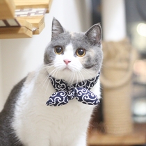 Japanese Net red cat Tang grass scarf and wind lemon triangle scarf collar tie collar cute with new products