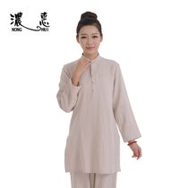 Nonghui 1058 womens yoga suit Zen meditation suit Zen tea lay suit Zen Tea blindly linen suit