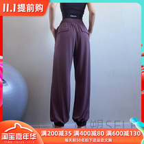 Bundle Foot Sports Pants Womens Loose Quick Dry Wide Leg Running Fitness Pants High Waist Autumn and Winter Slim Harlan Yoga Pants
