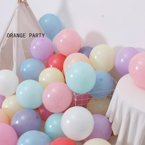 Macaron 10 inches thicker latex balloon for wedding arrangement of the birthday party decoration of the balloon