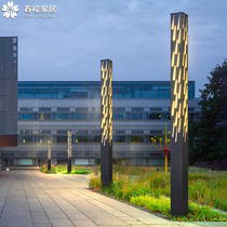 Outdoor Meteor Shower Light Waterproof Courtyard Lamp New Countryside Garden Villa Super Bright High Power Home Yard Street Lamp