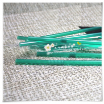 Disposable Art straw 26CM * 0 6CM Green Art Plastic straw juice drink straw 100