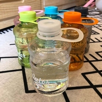 Net red bucket cup water cup mini creative simple male and female student barrel plastic cup children cute water bottle
