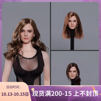 1 6 Female Soldier Harry Potter Hermione Emma Watson Hollywood hair transplant European and American female head carving spot