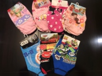 Four Seasons Boys and Girls Princess Sophie Buffas Lightyear McQueen triangle underwear 2-pack bread pants cartoon underwear