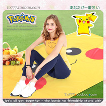 Walk with light] Export Japanese cartoon folding placemats outdoor outing lawn mat picnic mat beach mat