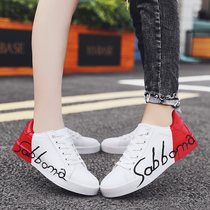 Hong Kong Tide Card 2022 New Loving Couple Little White Shoes Mens Korean Version 100 Hitch Breathable Casual Shoes Sub Handsome Board Shoes