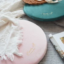 Round cushion round chair small stool winter and summer window seat cushion home thin dining chair cushion cushion Nordic style