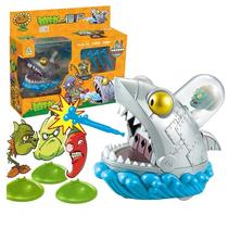 Plants vs. Zombies 2 Sky City can launch mechanical shark BOSS return car corpse toy