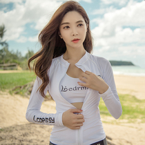 South Korea Diving Suit Female split sunscreen Long sleeves Long pants lovers swimsuit Body Speed Dry Male Snorkeling Surf Jellyfish