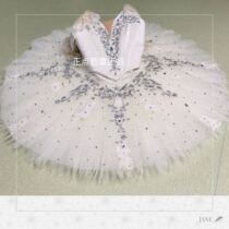 Positive Point Ballet Out Specialty Split Tutu Classical Ballet Performance Pan Skirt Tailored white series