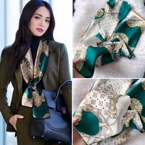 Female Hundred Decorative Scarf Scarf with Sweater Chain Clothes Necklace Necks and Winter Pending