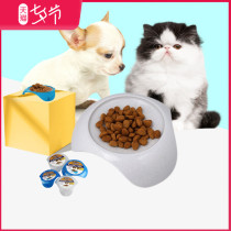 American Pioneer Pet plastic wet food canned cat dinner plate Cat and dog bowl feeder Pet universal food bowl