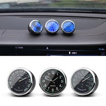 Luminous on-board clock car thermometer car electronic electronic clock clock clock electronic clock quartz watch