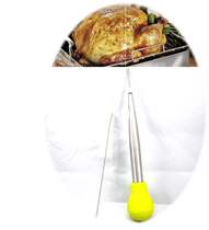 stainless steel chicken turkey baster cooking meat poultry m