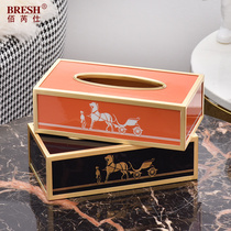 Modern light extravaganza Decorative Paper Towels Box Home-Room Dining Room Dining Room Dining Room Dining Room with Gift Copper Tissue Box