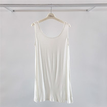 Amy mommy maternity dress summer new pregnant modal solid color camisole in long section 077137