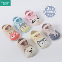 Cotton era baby floor socks baby toddler children non-slip soft bottom cool summer thin socks spring autumn winter