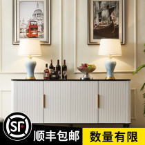 Enlock Nordic entrance cabinet foyer corridor decoration entrance cabinet Nordic simple TV cabinet light luxury side cabinet