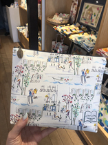 Japan Kyoto Petit A Petit print color bag medium bag large hand bag