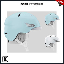 Vulnerable EXDO]W23 Bern snowboard helmet womens protective gear anti-collision snow helmet United States Weston Lite
