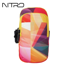 NITRO sports arm bag fitness wrist bag outdoor running mobile phone bag mobile phone arm bag mobile phone arm sleeve for men and women