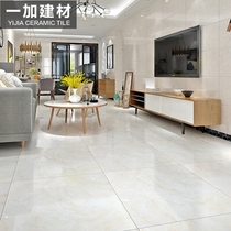 Foshan living room interior wall tiles 400*800 aisle tiles Anti-fouling bright light special-shaped edge shopping mall stairwell tiles