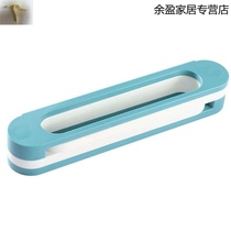 Toilet shoe rack bathroom trailer rack Wall non-perforated shelf storage artifact shelf Wall foldable