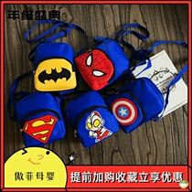Korean version of childrens leisure Spider 1 Spider shoulder bag boy shoulder bag children cartoon Ottman change bag
