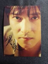Kamakura Tussuya Sakai autographed photo 7-inch star around 03