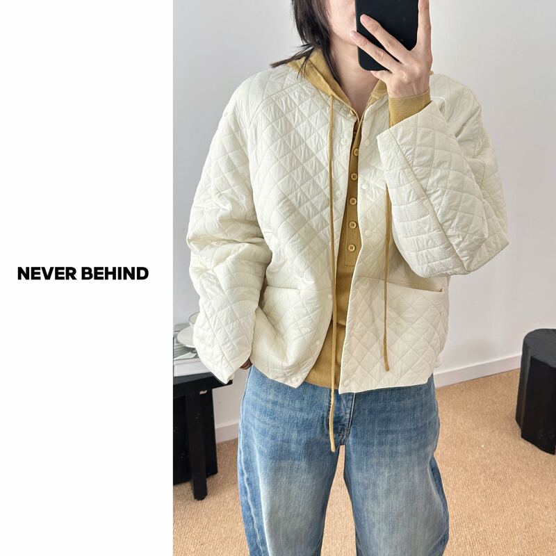 9.27 Limited Offer Classic Wool Fleece Jacket Quilted Loose Casual Versatile Long Sleeve Jacket 9.27 Limited Offer Classic Wool Fleece Jacket Quilted Loose Casual Versatile Long Sleeve Jacket