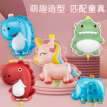 Childrens water gun toy backpack pull-out large capacity spray water gun water battle artifact male girl water gun baby